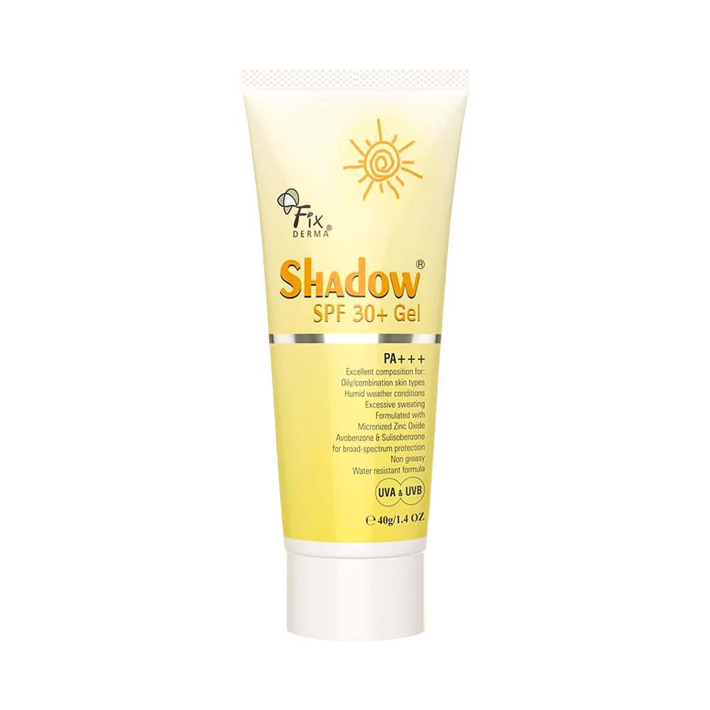 Gel chống nắng bảo vệ da dưỡng ẩm Fixderma Shadow Gel SPF30+/PA+++ 75g