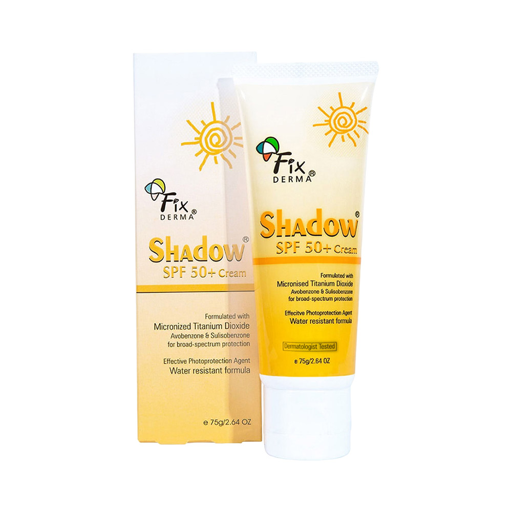 Gel chống nắng dành cho da mụn Fixderma Shadow A-Gel Transparent SPF 50/PA+++ 75g