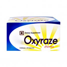 Viên uống sáng da, chống lão hóa Fixderma Oxyraze Capsules (Hộp 10 vỉ x 10 viên nang)