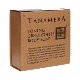 Xà bông cà phê xanh Tanamera Toning Green Coffee Body Soap 100g