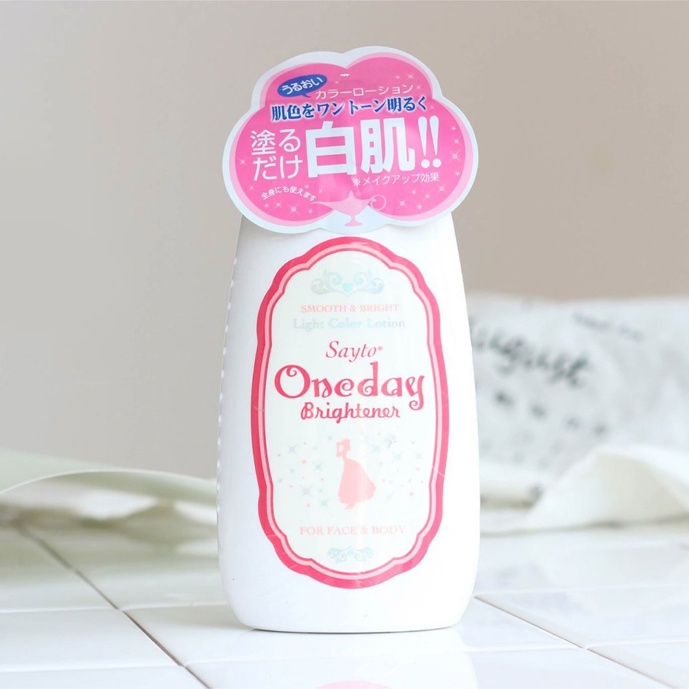 Lotion dưỡng thể trắng da Oneday Brighter Premium Nhật Bản 120ml