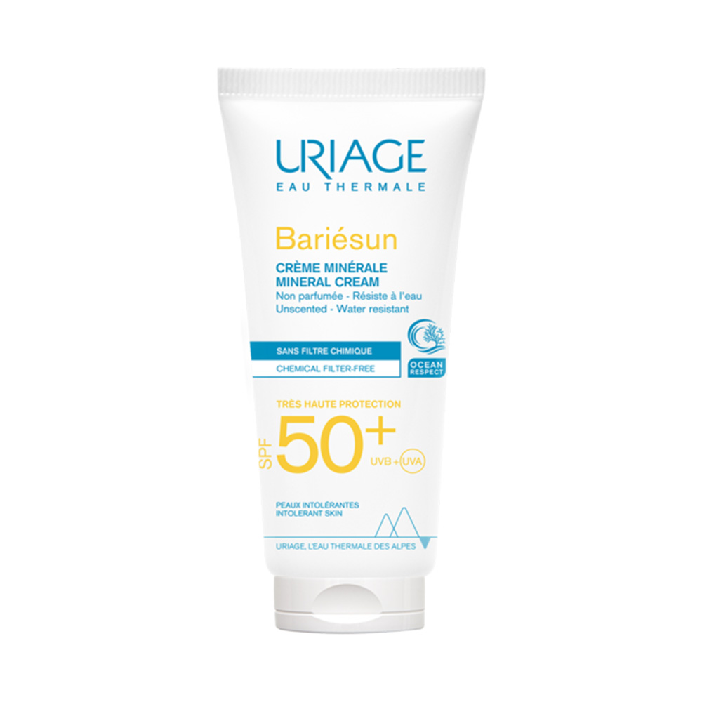 Kem chống nắng màng khoáng Uriage Bariésun SPF50+ UVA+UVB Crème Minerale 50ml (Cho da nhạy cảm)