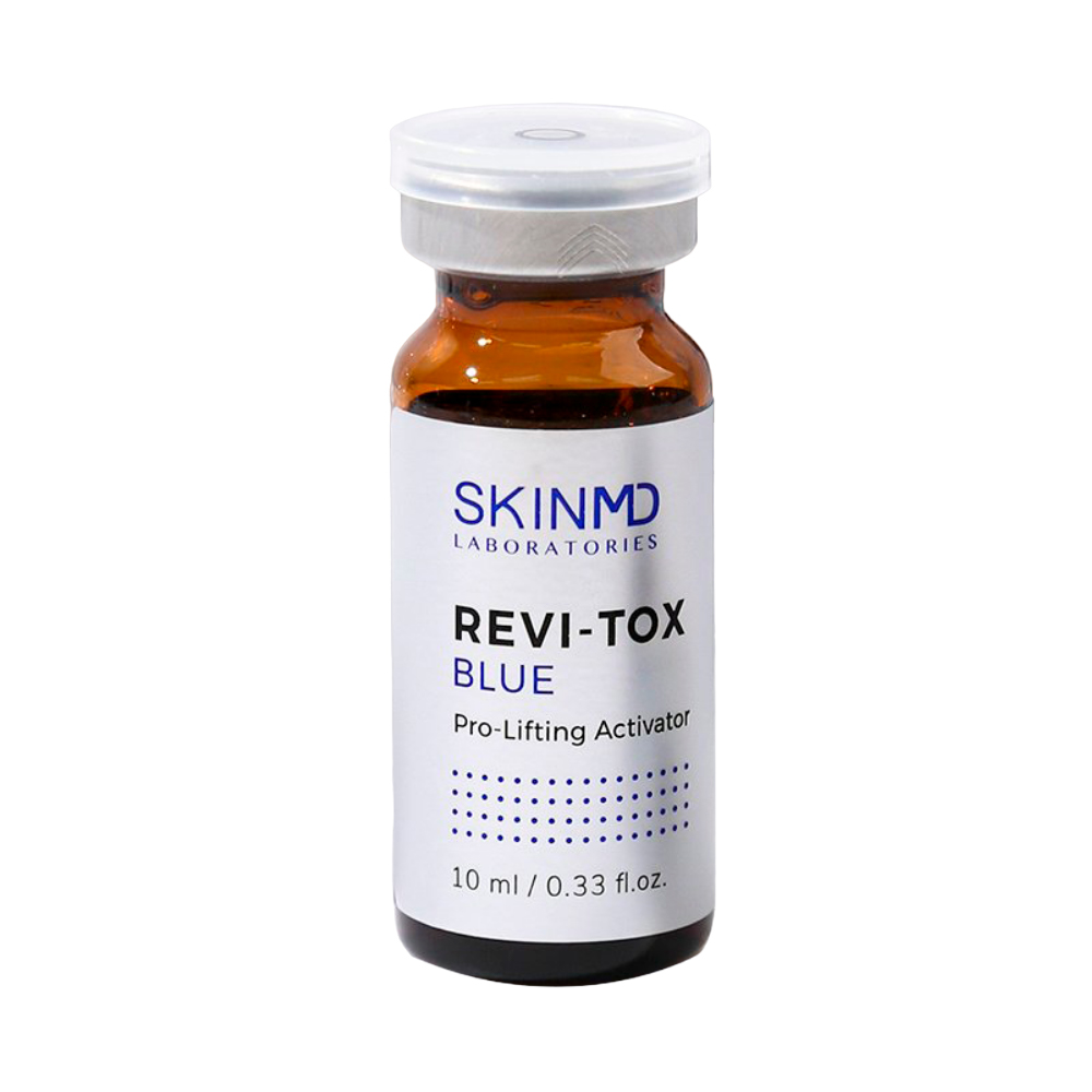 Huyết thanh meso trẻ hóa & xóa nhăn SkinMD Revitox Blue Pro-Lifting Activator Hàn Quốc (Hộp 10ml x 5 lọ)