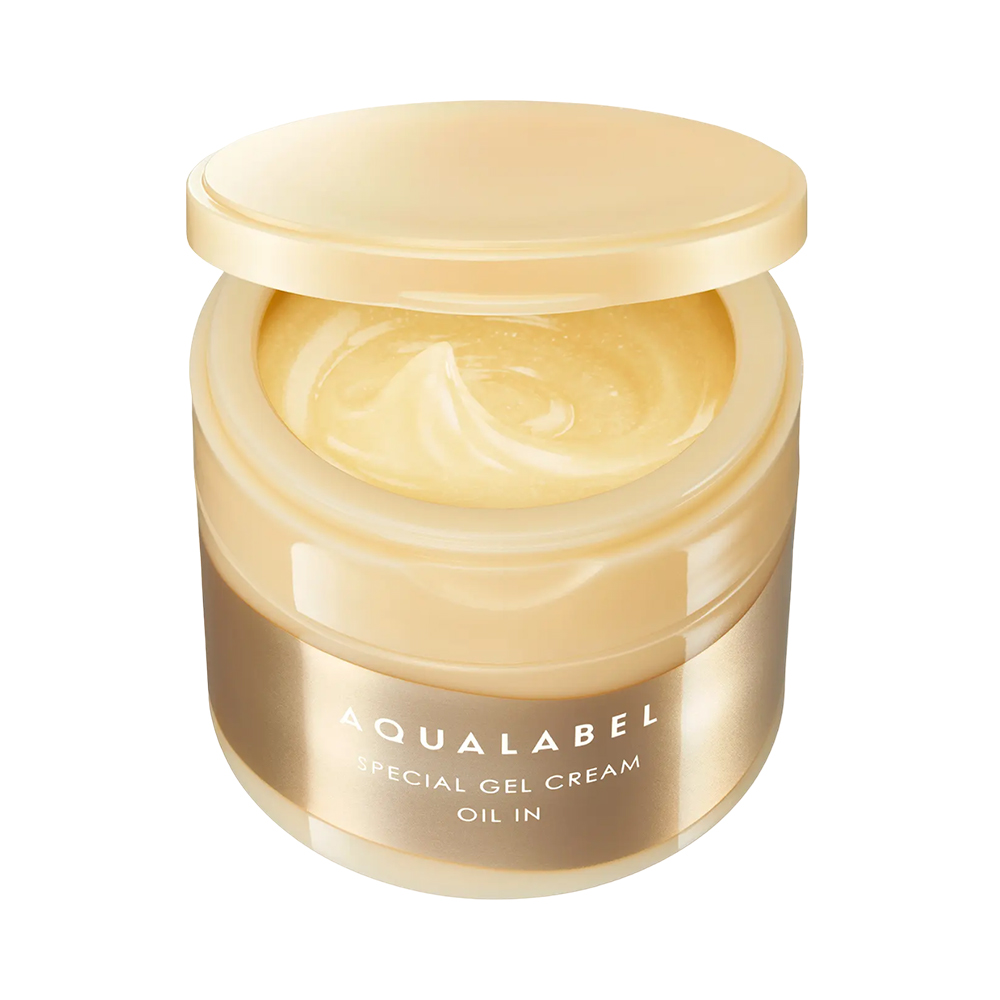 Kem dưỡng Shiseido Aqualabel Cream EX màu vàng 30g