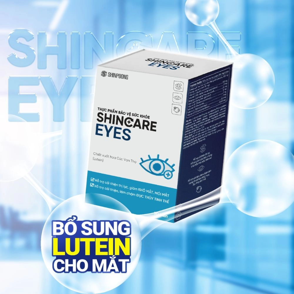 Viên uống hỗ trợ cải thiện thị lực Shincare Eyes Hộp 30 viên/ 90 viên