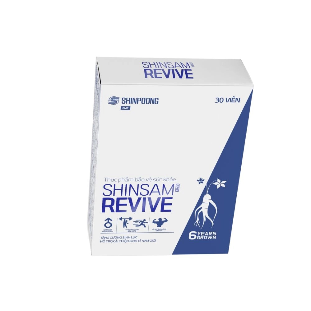 Viên uống tăng cường sinh lực Nam Shinsam Revive Hộp 30 viên/90 viên