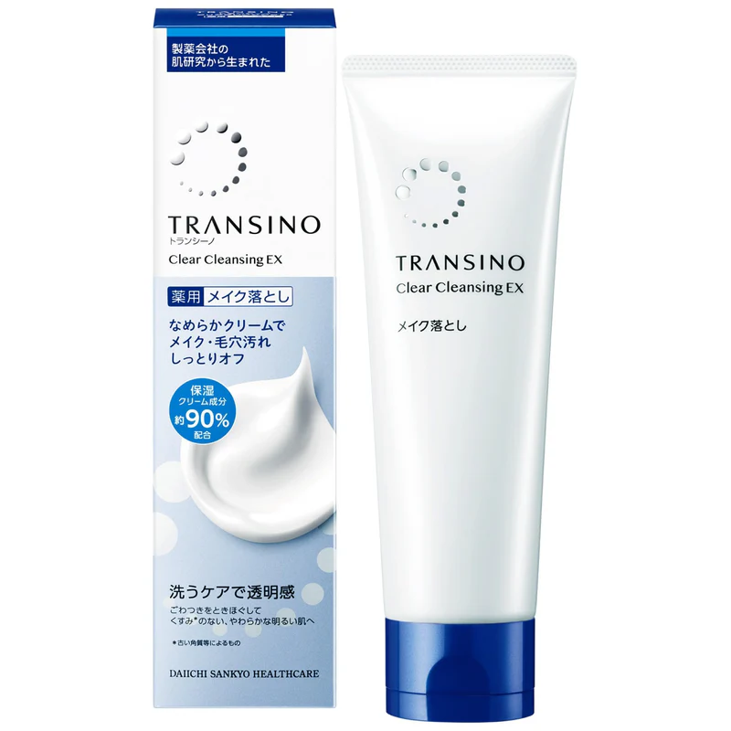 Kem tẩy trang giữ ẩm Transino Clear Cleansing EX 110g