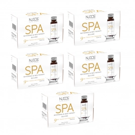 Combo 5 hộp nước uống Collagen Nucos Spa 10,000mg (Hộp 10 chai x 50ml)