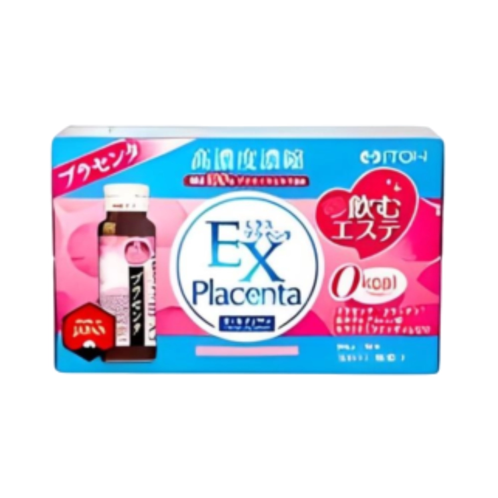 Nước uống tinh chất nhau thai Itoh EX Placenta (Hộp 10 chai x 50ml)