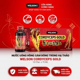 Nước Uống Đông Trùng Hạ Thảo Welson Cordyceps Hàn Quốc