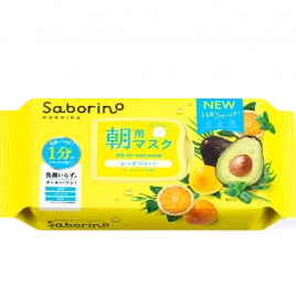 Mặt Nạ Dưỡng Ẩm Buổi Sáng Saborino Morning Facial Sheet Mask N - Hương Trái Cây (32 miếng)