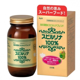 Tảo xoắn Spirulina Japan Algae Nhật Bản 2200 viên (Chính hãng)