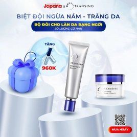 Bộ đôi Transino ngừa nám trắng sáng rạng ngời