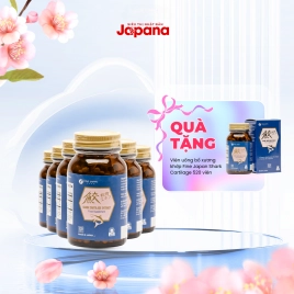 Combo 6 hộp Viên uống bổ xương khớp Fine Japan Shark Cartilage 520 viên