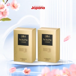 Combo 2 Viên Uống Trẻ Hóa HM Medical NMN 12000+ Ai Health Lab Aishodo 380mg Hộp 60 viên