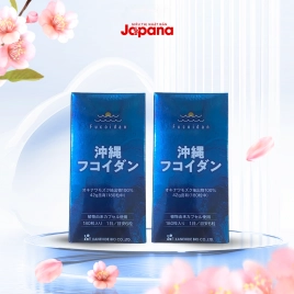 Combo 2 Viên uống hỗ trợ điều trị ung thư Kanehide Bio Okinawa Fucoidan xanh 180 viên (Nội địa) - Nội địa