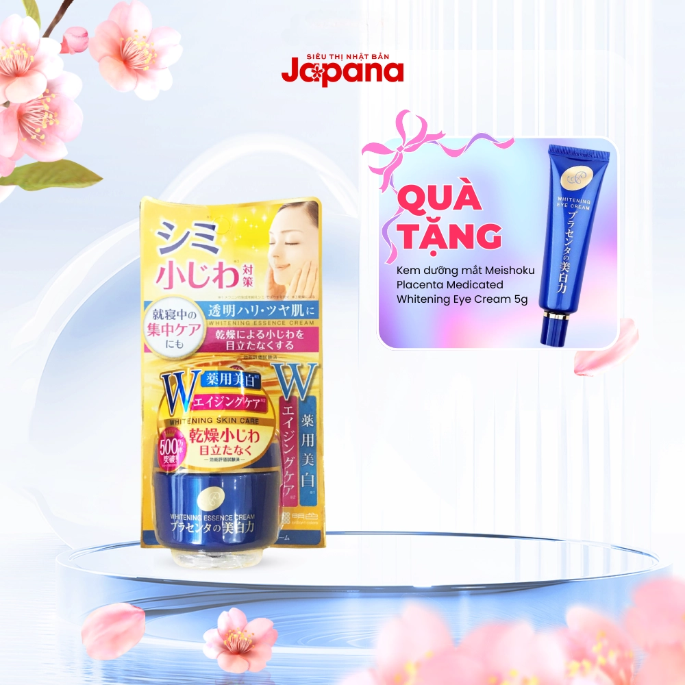 Kem dưỡng trắng Meishoku Placewhiter Essence Cream 55g