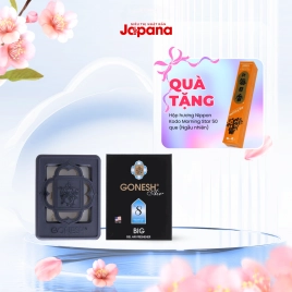 Gel thơm dùng trong ô tô dạng lớn Nippon Kodo Gonesh Air No.8 180g (Hương hoa quả mọng)