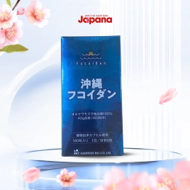 Viên uống hỗ trợ điều trị ung thư Kanehide Bio Okinawa Fucoidan xanh 180 viên