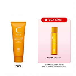 Sữa rửa mặt sáng da Meishoku C vita Clear Facial Wash 100g