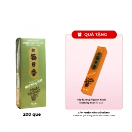 Hương Nippon Kodo Morning Star Green Tea 200 que (Hương trà xanh)