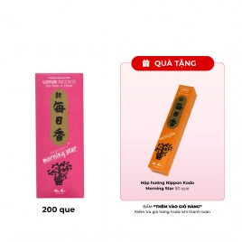 Hương Nippon Kodo Morning Star Lotus 200 que (Hương hoa sen)