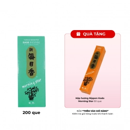 Hương Nippon Kodo Morning Star Sage 200 que (Hương lá xô thơm)