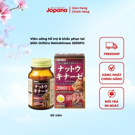 Viên uống hỗ trợ điều trị tai biến Orihiro Nattokinase 2000FU 60 viên