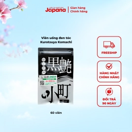 Viên uống đen tóc Kurotsuya Komachi 60 viên (30 ngày)