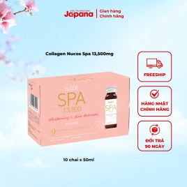 Nước uống Collagen Nucos Spa 13,500mg (Hộp 10 chai x 50ml)