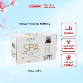 Nước uống Collagen Nucos Spa 10,000mg (Hộp 10 chai x 50ml)