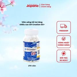 Viên uống tăng chiều cao GH Creation EX+ 270 viên (Chính hãng)