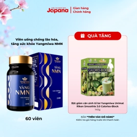 Viên uống chống lão hóa, tăng sức khỏe Yangmiwa NMN 60 viên