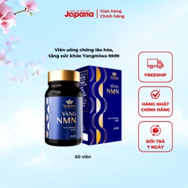 Viên uống chống lão hóa, tăng sức khỏe Yangmiwa NMN 60 viên