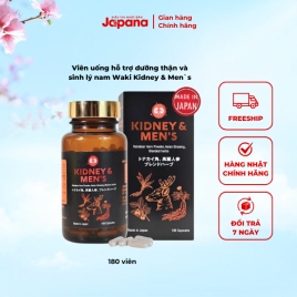 Viên uống hỗ trợ dưỡng thận và sinh lý nam Waki Kidney & Men`s 180 viên