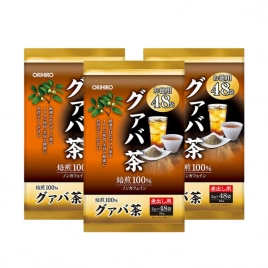 Combo 3 Gói trà giảm cân lá ổi Orihiro Guava 48 gói (Chính hãng)