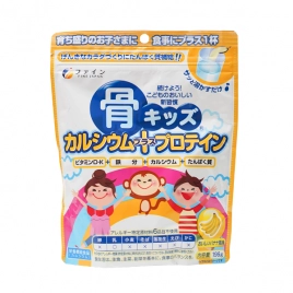 Bột Canxi hỗ trợ phát triển xương và protein Bone's Calcium for kids Fine Japan 196g