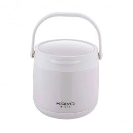 Nồi ủ chân không Kaiyo màu trắng, dung tích 4,5 lít