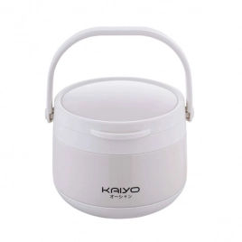 Nồi ủ chân không Kaiyo màu trắng, dung tích 3,0 lít