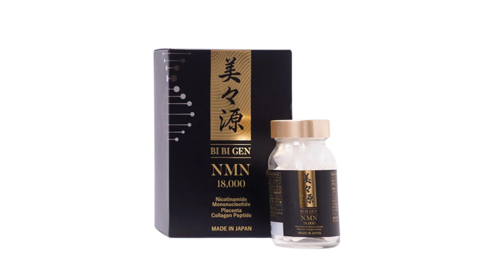 Viên uống chống lão hóa BIBIGEN NMN 18000 90 viên