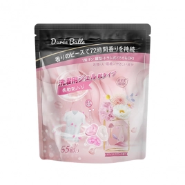 Túi 65 viên giặt xả Duree Balle hương hoa hồng