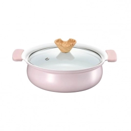 Nồi lẩu mini nhôm đúc chống dính Coronto Kakusee 18cm