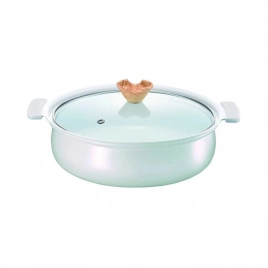 Nồi lẩu nhôm đúc chống dính Coronto Kakusee 24cm