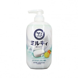 Sữa tắm Milky Body Soap Cow 550ml (Hương hoa cam chanh)