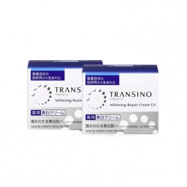 Combo 2 Kem dưỡng đêm giảm nám Transino Whitening Repair Cream EX 35g