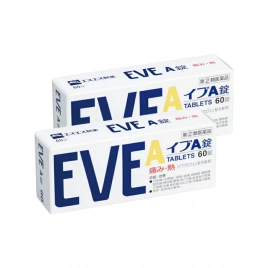 Combo 2 Viên uống hỗ trợ cảm cúm, giảm đau, hạ sốt EVE A 60 viên