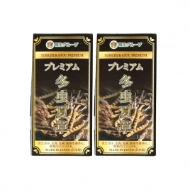 Combo 2 Đông Trùng Hạ Thảo Tohchukasou Premium Yo Group 180 viên
