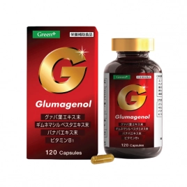 Viên uống hỗ trợ điều hòa đường huyết Glumagenol Green+ 120 viên