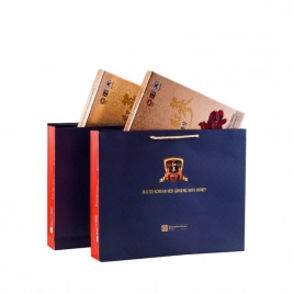 Combo 2 Hồng sâm lát tẩm mật ong Hàn Quốc Ginseng House (Hộp 10 gói x 20g)