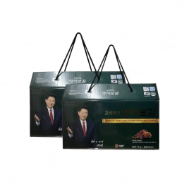 Combo 2 Chiết xuất linh chi và hồng sâm Hàn Quốc 6 năm tuổi Ginseng House (30 gói x 70ml)